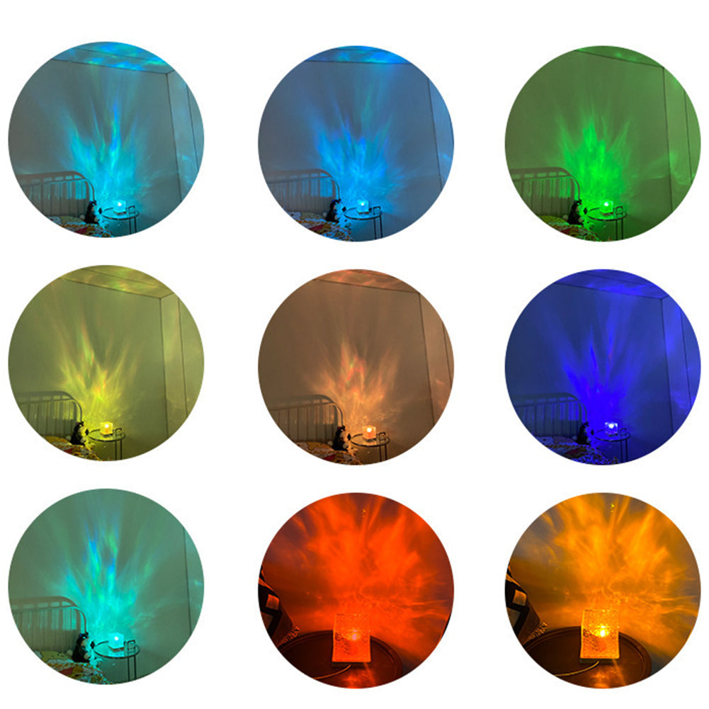 Dynamic Water Ripple Lamp Projector