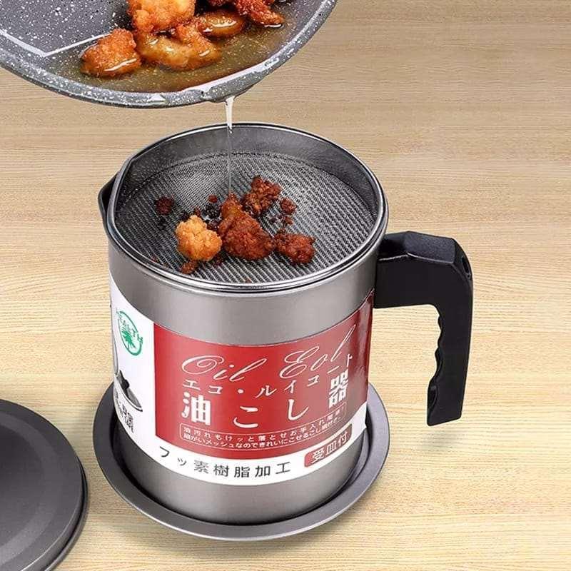 Oil Strainer Jug
