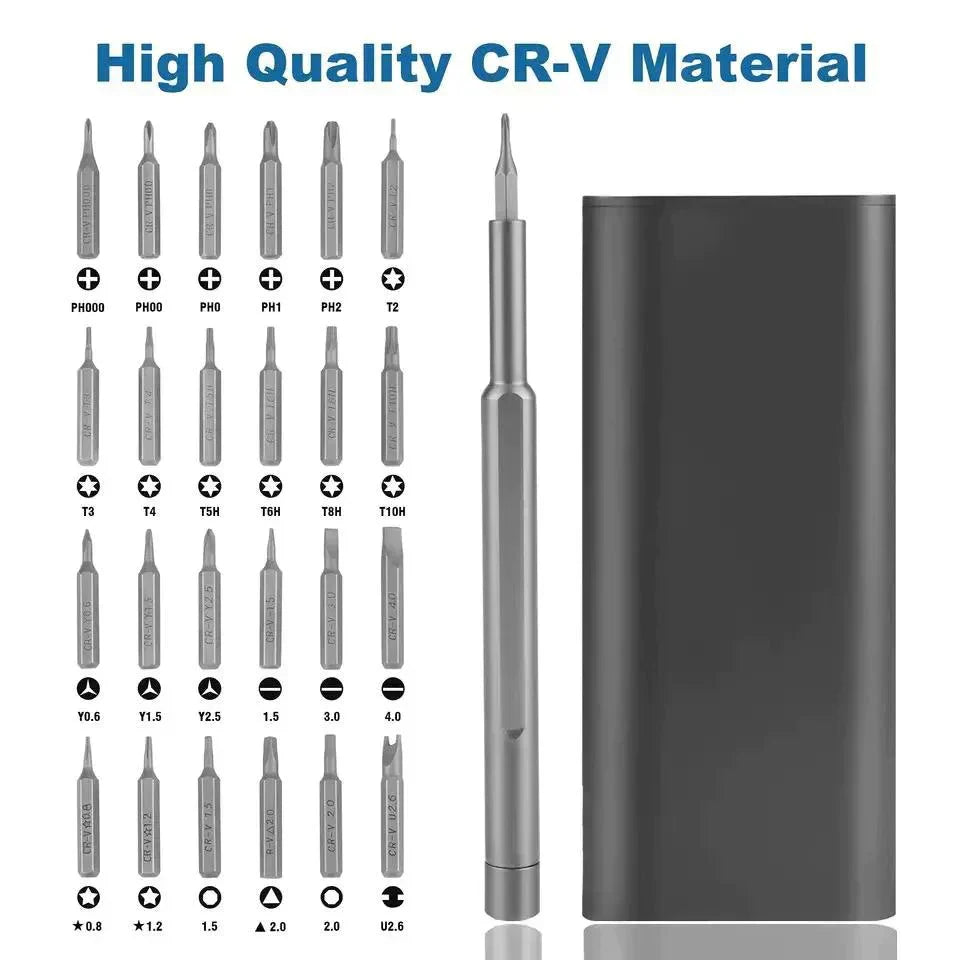 24 in 1 Magnetic Screwdriver Kit