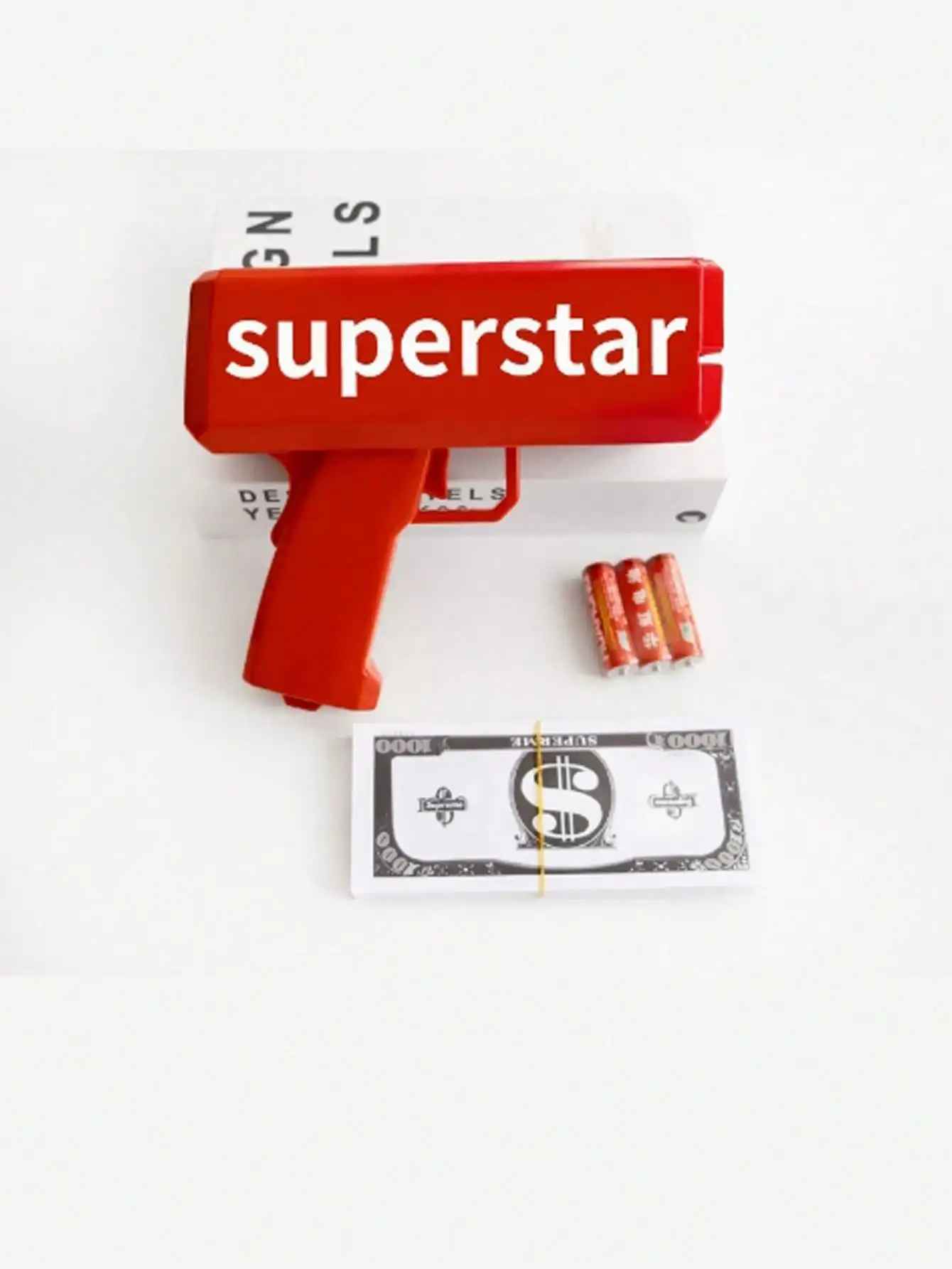 1Set Cash Cannon Money Gun