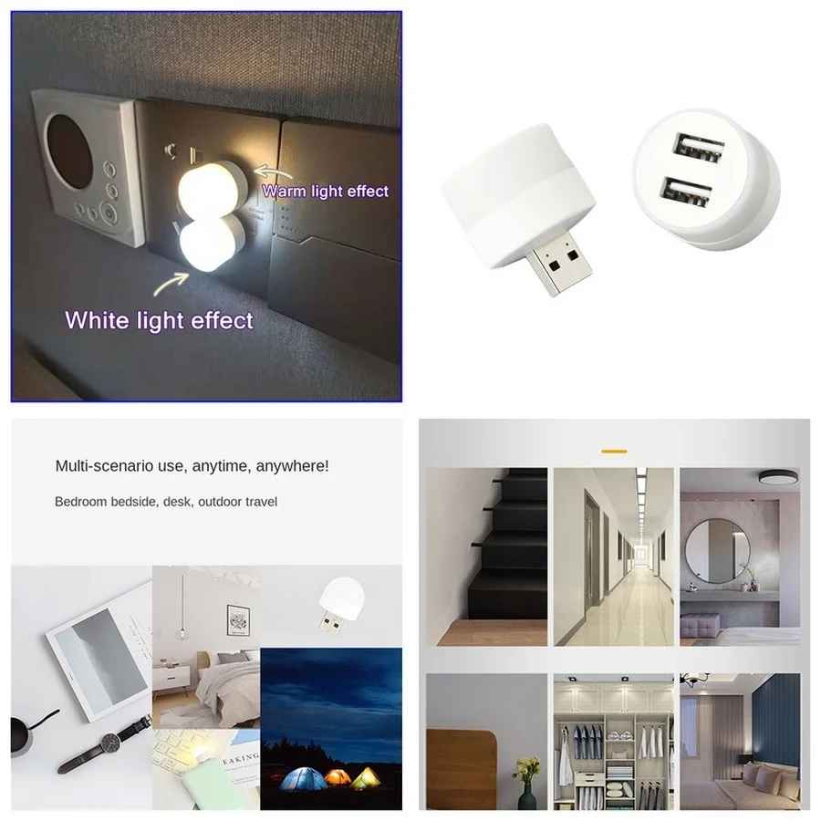 Mini USB Plug Lamp