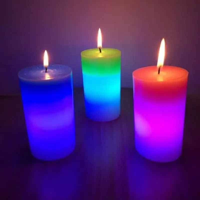 Magic Color-Changing LED Candles