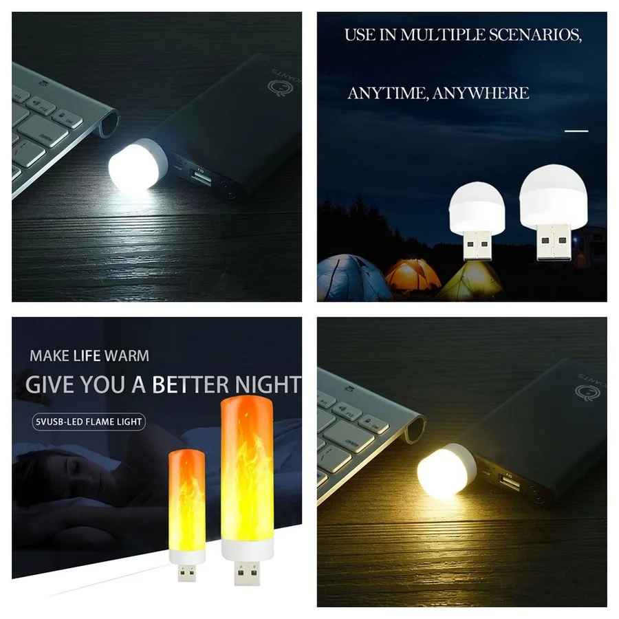 Mini USB Plug Lamp