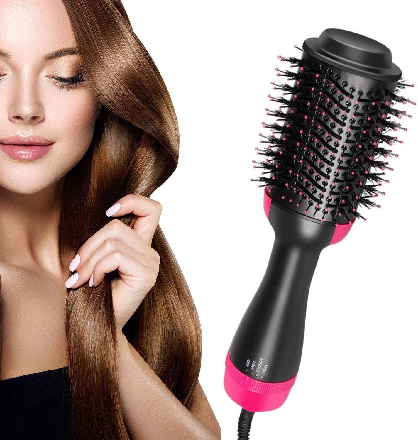 Hot Air Brush 3-in-1 Hair Dryer