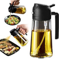 2-in-1 Oil Sprayer & Dispenser Bottle