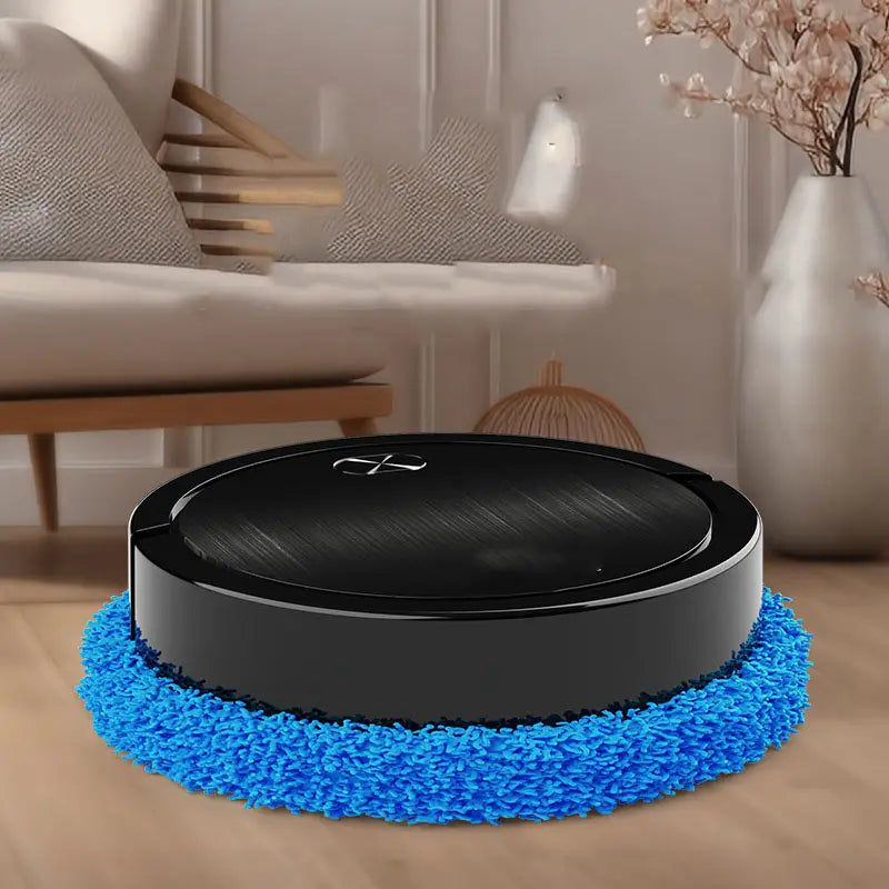 Mute Cleaning Robot – Ultra-Quiet Smart Vacuum & Mop Combo | 2-in-1 | APP Control |