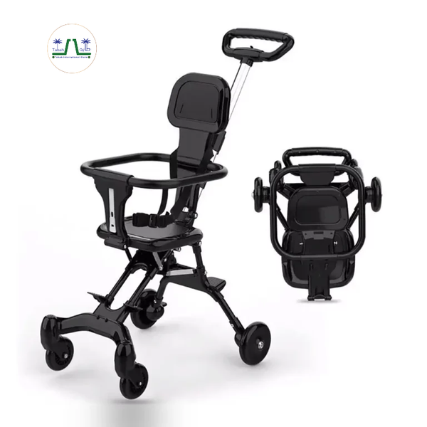 Simple Lightweight Steel Baby Stroller