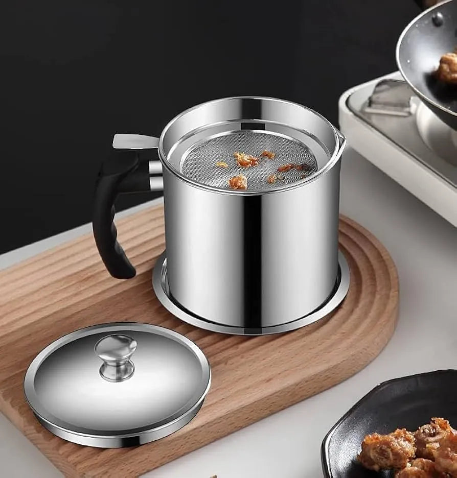 Oil Strainer Jug