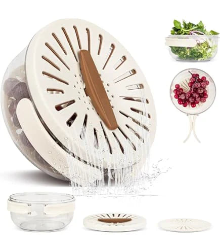 2 IN 1 Multifunctional Fruit & Vegetable Washing Bowl