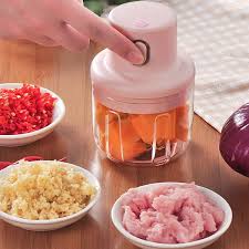 250ml USB Rechargeable Portable Electric Mini Garlic Chopper