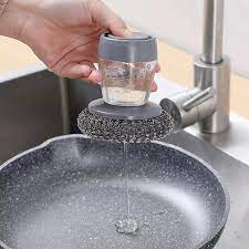 Soap Dispensing Cleaning Brush