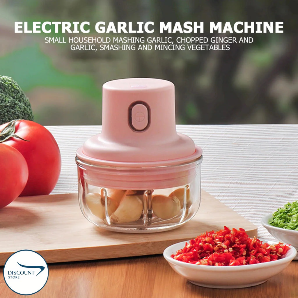 250ml USB Rechargeable Portable Electric Mini Garlic Chopper