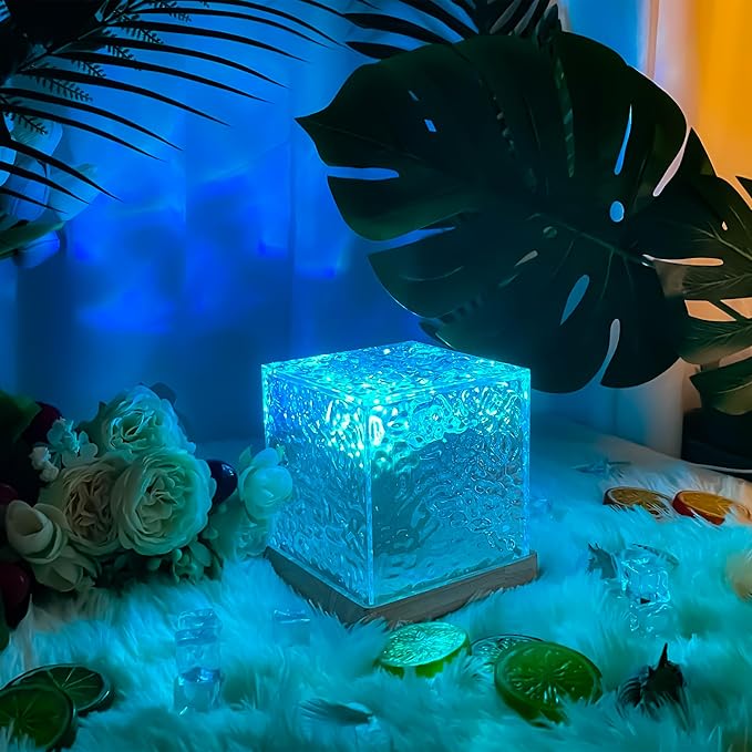 Dynamic Water Ripple Lamp Projector