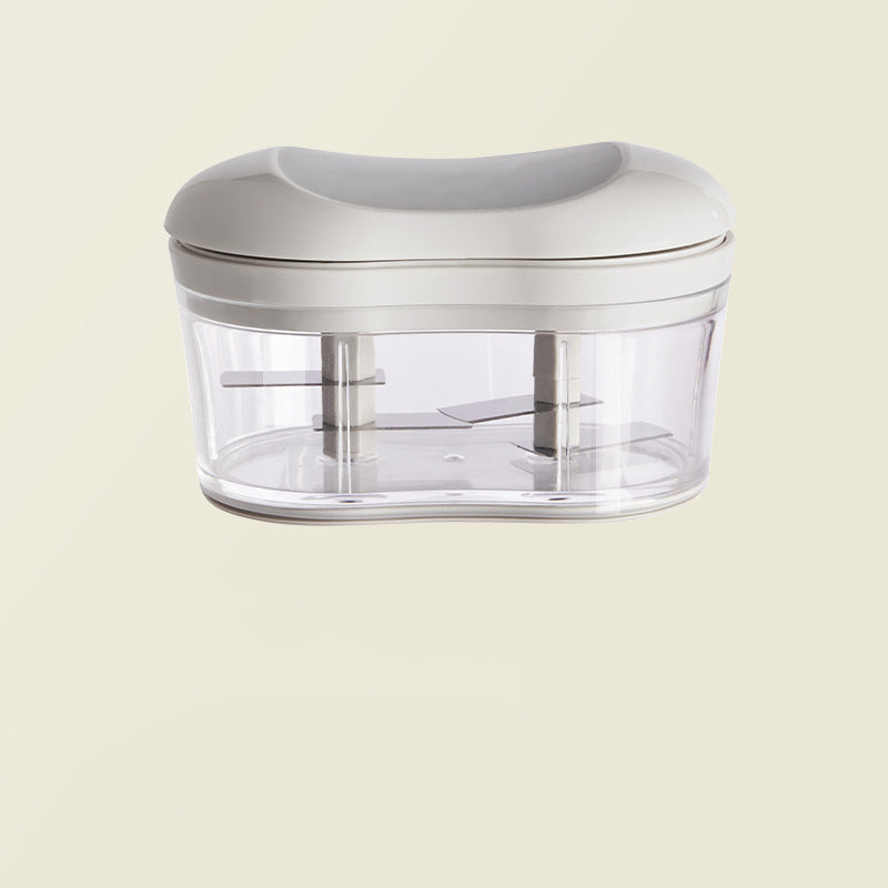 "Manual Vegetable Chopper & Food Processor
